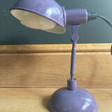 Purple desk lamp