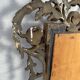 Large gilded mantel mirror – wood