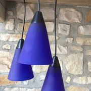 Suspension in frosted glass