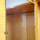 Armoire en frêne doré Guermonprez 4 portes 1950