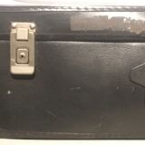 Vintage retro cardboard suitcase