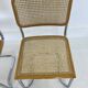 Pair chairs design Marcel Breuer, Italy, 1980