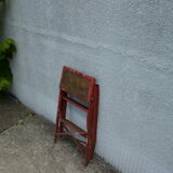 Stepladder, three steps, walking foot