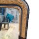 Louis Philippe black and gold mirror