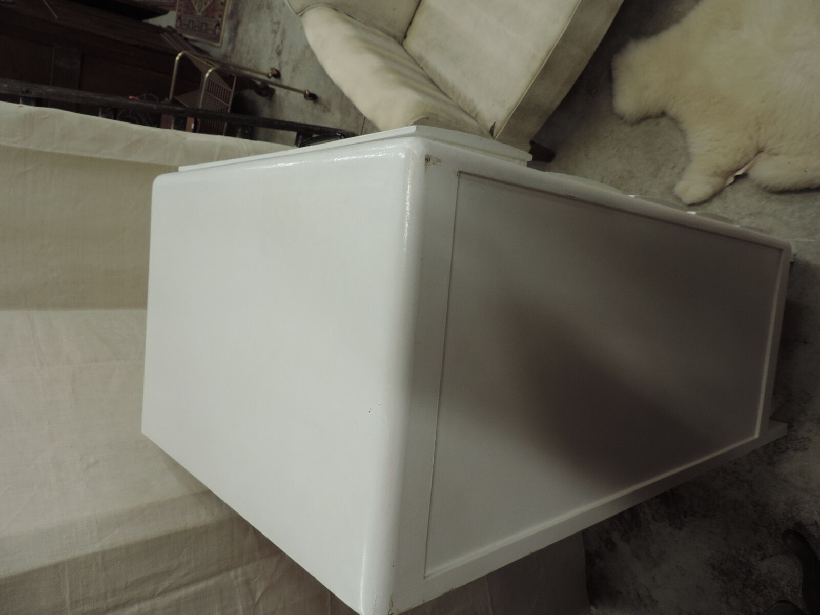 Revamped chiffonier white 1950