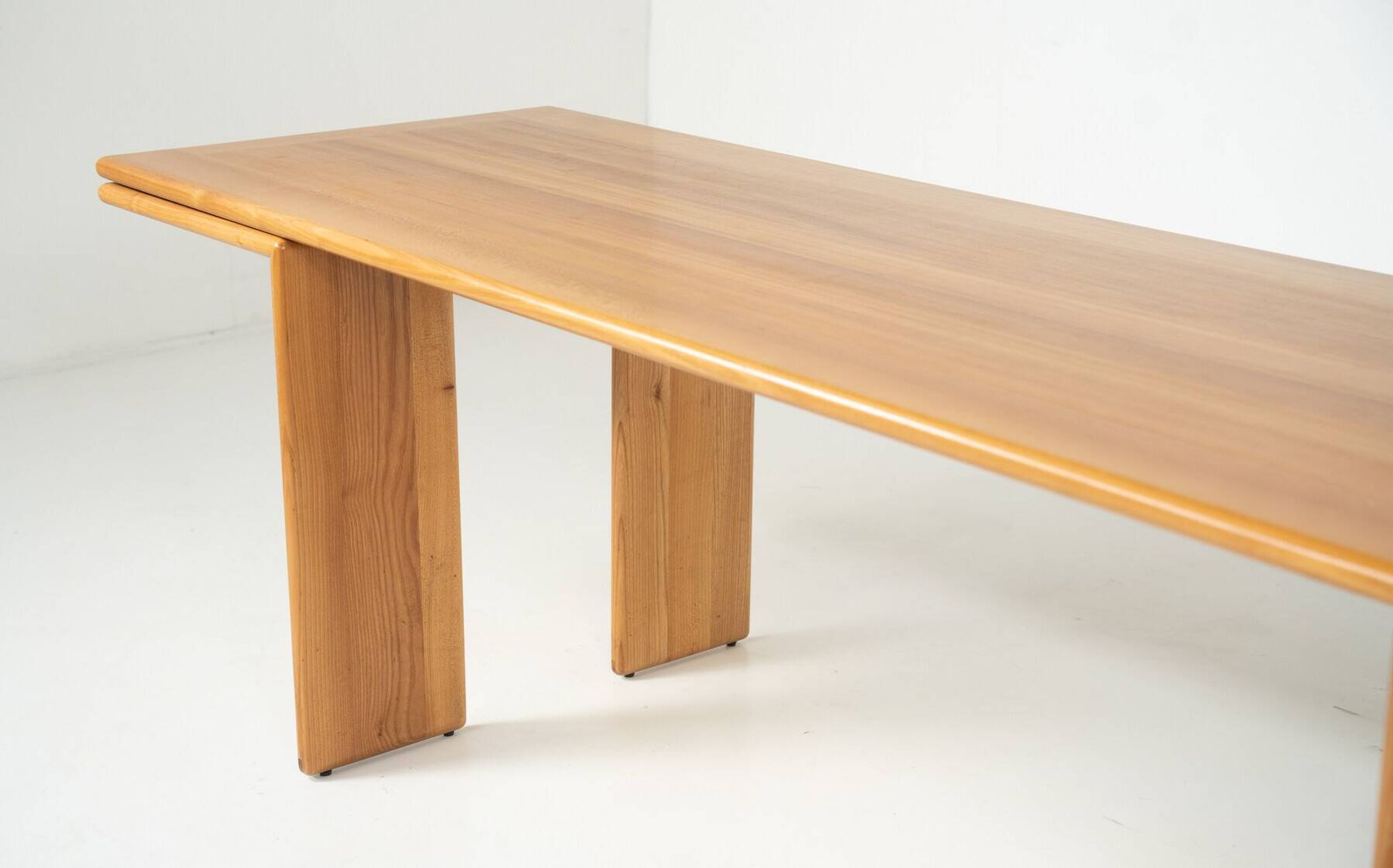 Mid-Century Modern Wooden Dining Table, in the style of Mario Marenco, Italy
