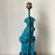 Lampe vintage céramique Hollywood Regency