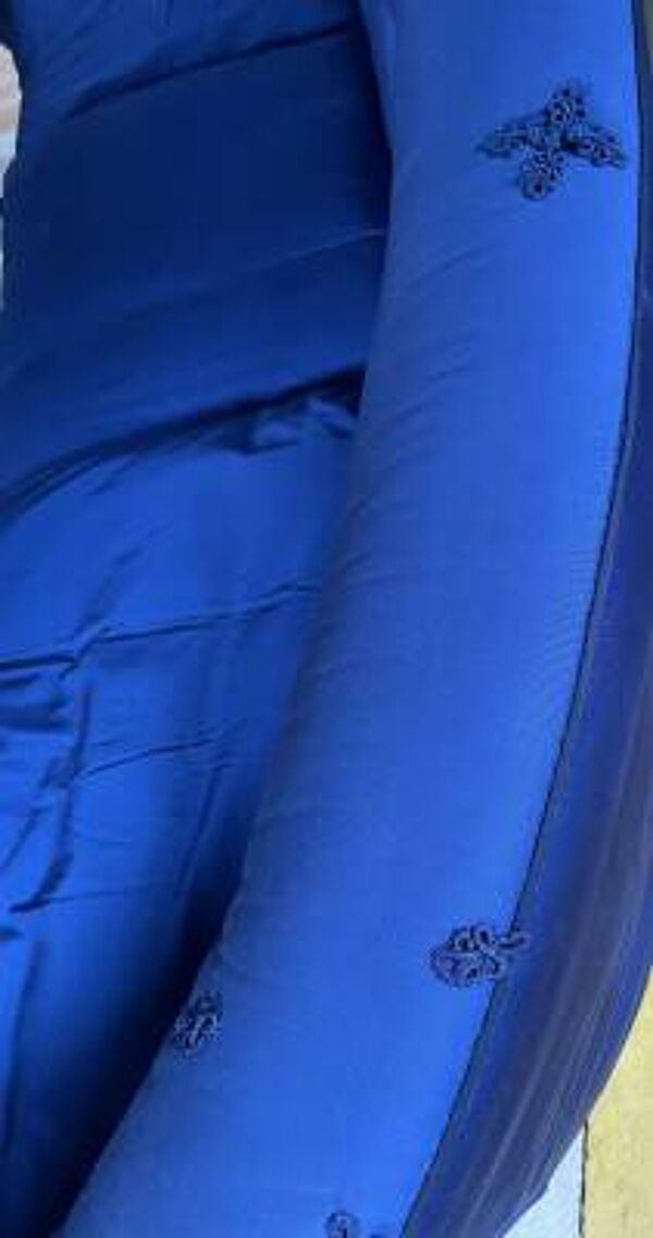 Canapé arrondi design italien des années 1950