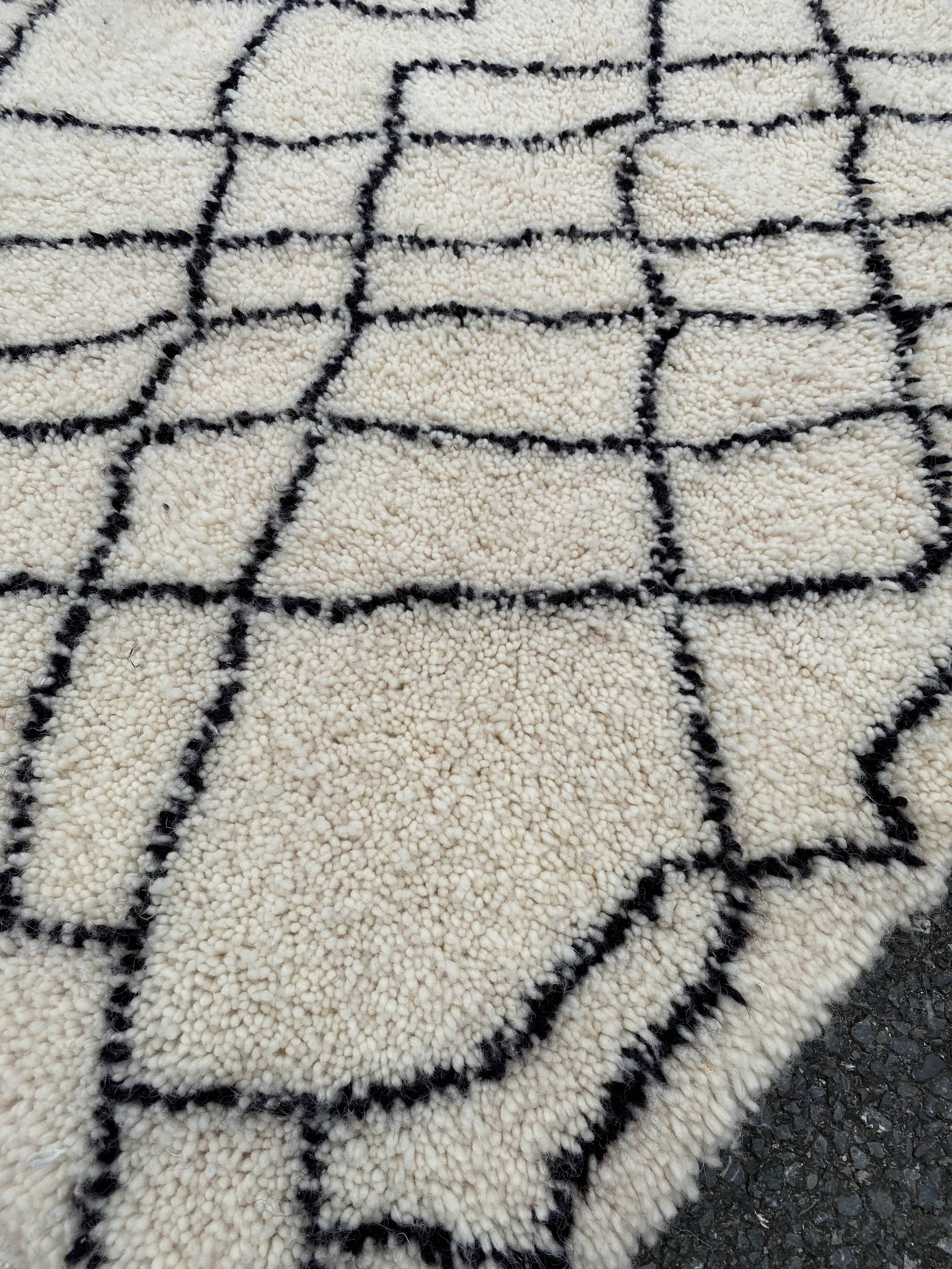 Carpet berbère corridor beni ouarain 100x320 cm