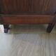 Rare - belle commode art déco 4 tiroirs - années 60 - Patine noyer - Pieds moustache
