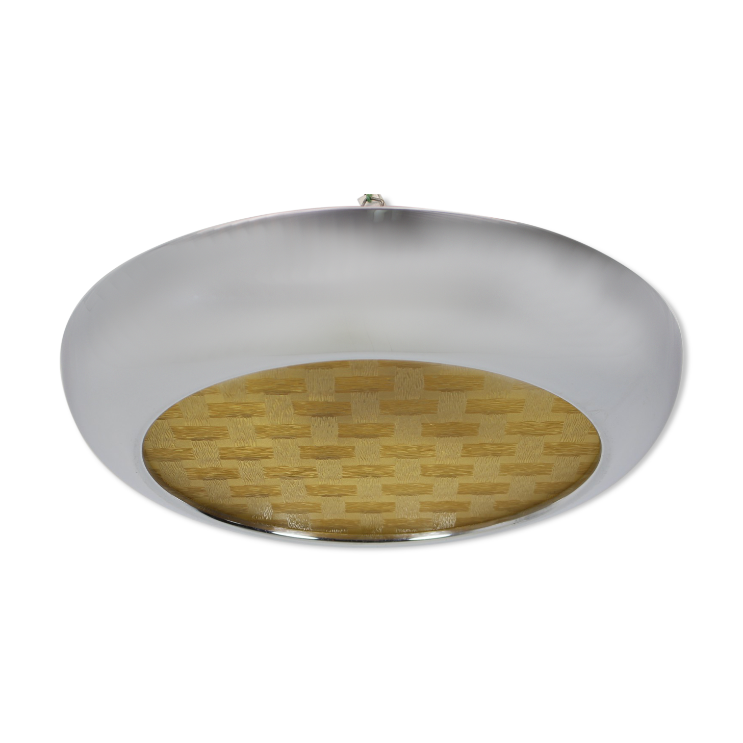 Bauhaus ufo pendant by josef hurka for napako, 1940's