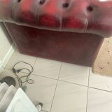 Chesterfield leather sofa