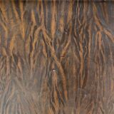 Leather art deco club chair from france, early 1900