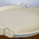 Emsa W. Germany serving tray set with 10 coasters from the 1970s.