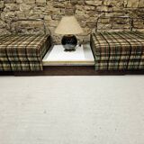 Vintage 1970s modular daybed sofa