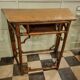 Console trapèze bambou 1900