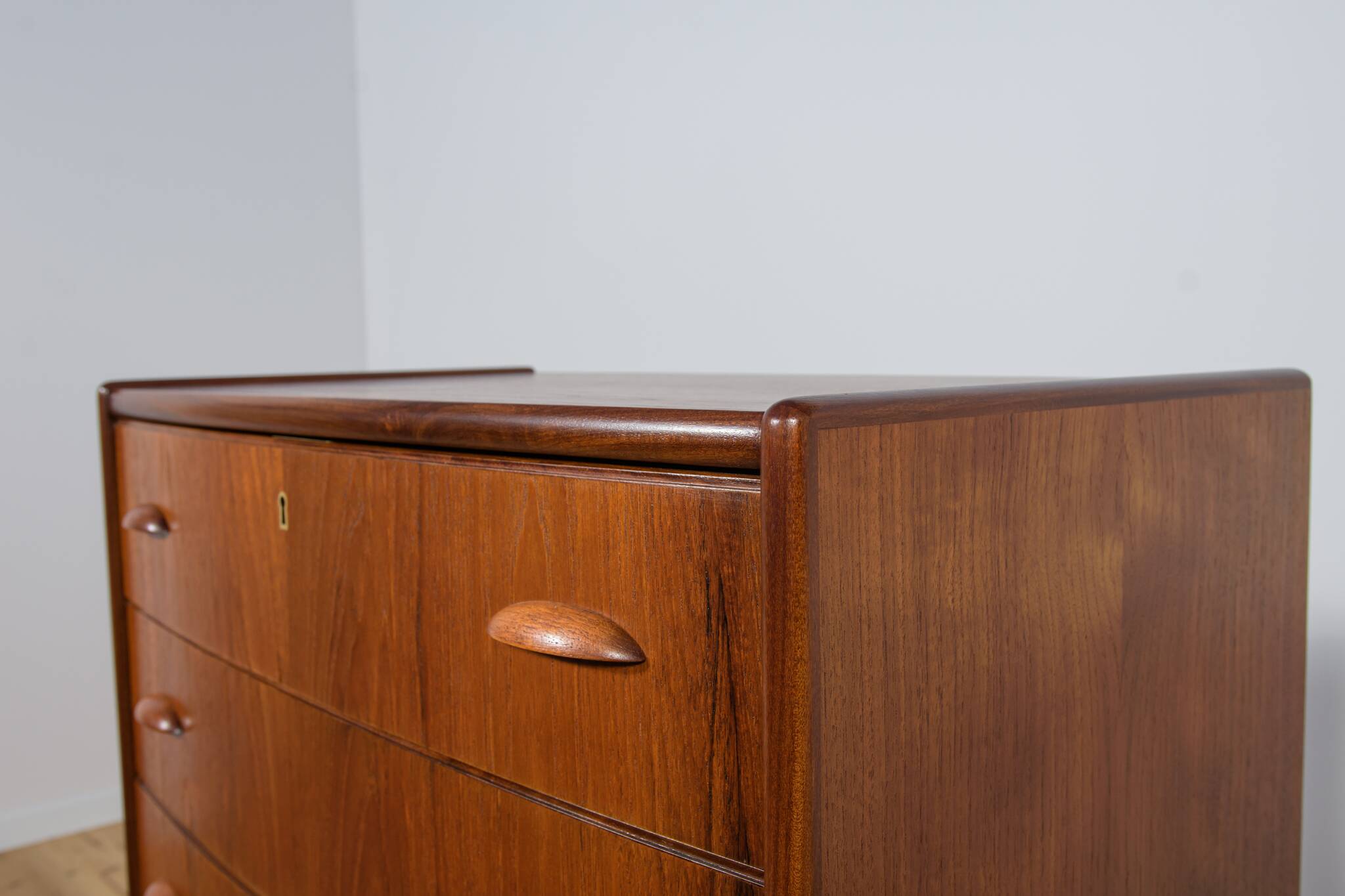 Mid-Century Teak Dresser, Denmark, 1960s