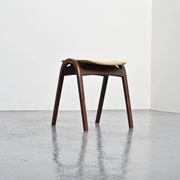 Pair of stools by Isamu Kenmochi for Akita Mokko, Japan circa 1960.