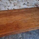 Antique dining table in French cherry wood 1900–1920 – Provincial farmhouse table