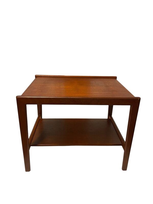 Table basse scandinave 1960 deux plateaux