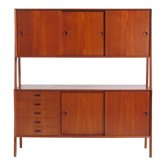 Model 3 teak double sideboard by gunni omann for oman junn mk9357