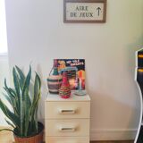 Chest of drawers 70s with 3 drawers