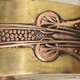 Important Art Nouveau copper jar circa 1900
