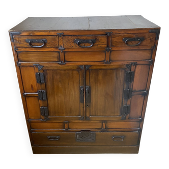 Commode inspiration chinoise