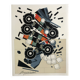 Alain le yaouanc, une faune, 1978. lithographie originale signée au crayon
