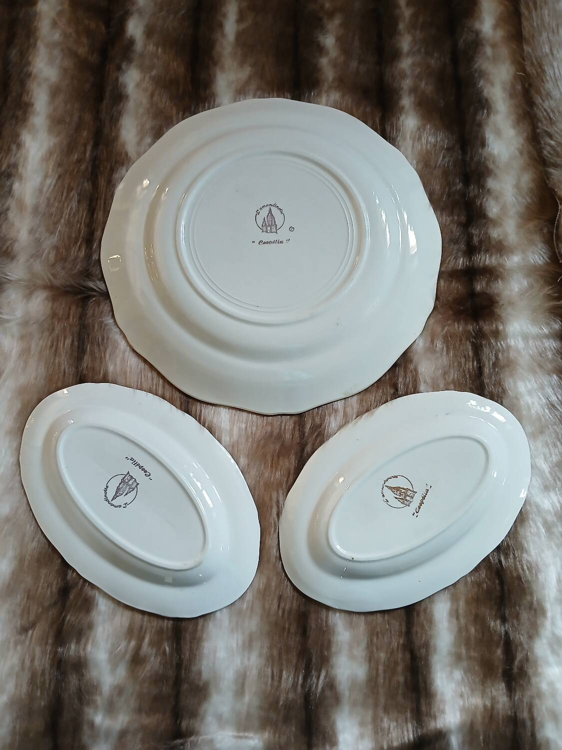 3 old dishes from L'Amandinoise