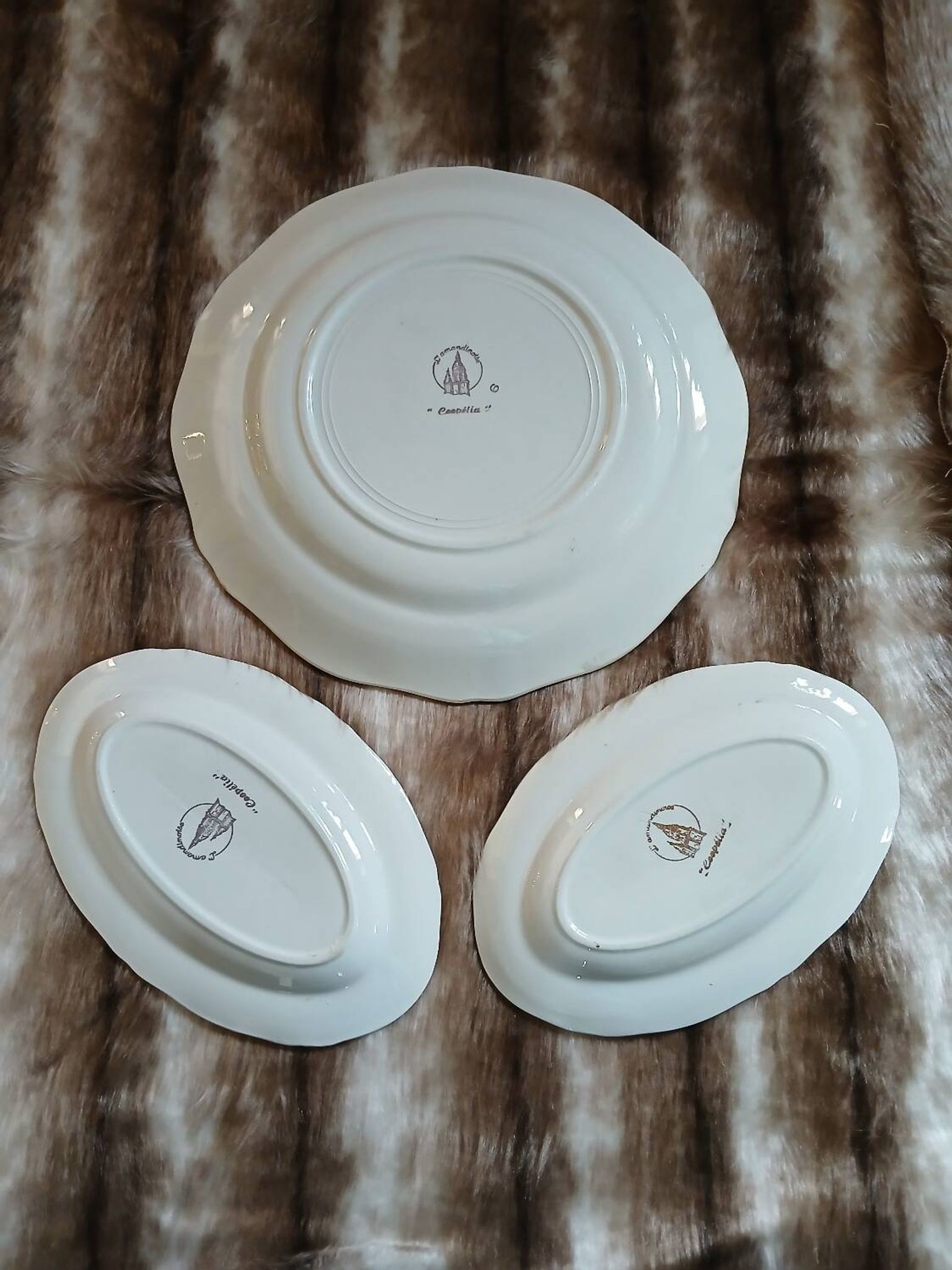 3 old dishes from L'Amandinoise