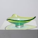 MURANO GLASS TRIANGULAR CUP, 1950s
