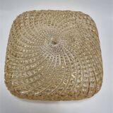 Plafonnier verre irisé