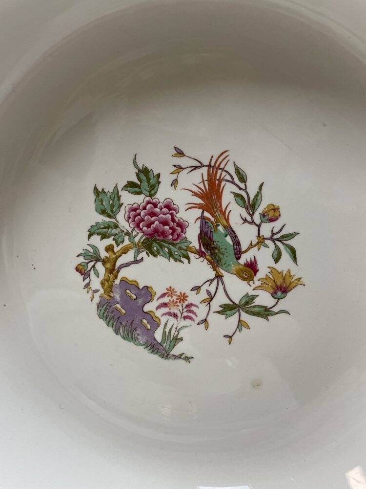 Lot de 2 plats de service Digoin & Sarreguemines Nanteuil