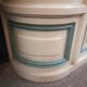 Library curved late nineteenth patina