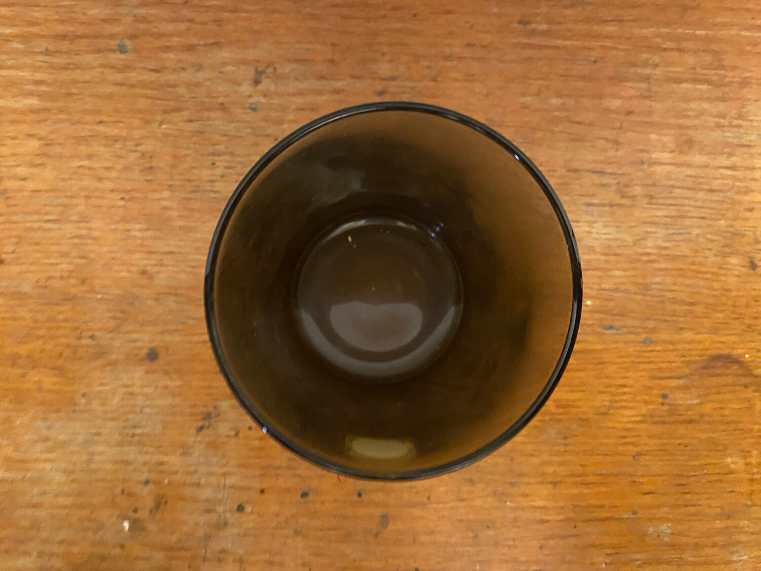 Série de 6 verres à whisky Luminarc verre moulé fumé vintage