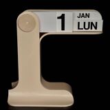 Calendrier perpétuel design Enzo Mari pour Danese Milano