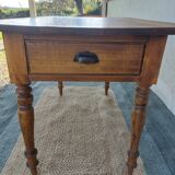 wooden table with extensions