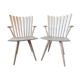 Pair of maple "Mikado" armchairs by J.Foersom and P.Hjort Lorenzen