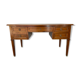 Empire-style flat desk 5 drawers