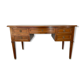 Empire-style flat desk 5 drawers