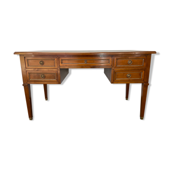 Empire-style flat desk 5 drawers
