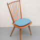 1950s chair in cherrywood, Albert Haberer
