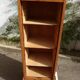 Vintage 1960s storage cabinet with curtains