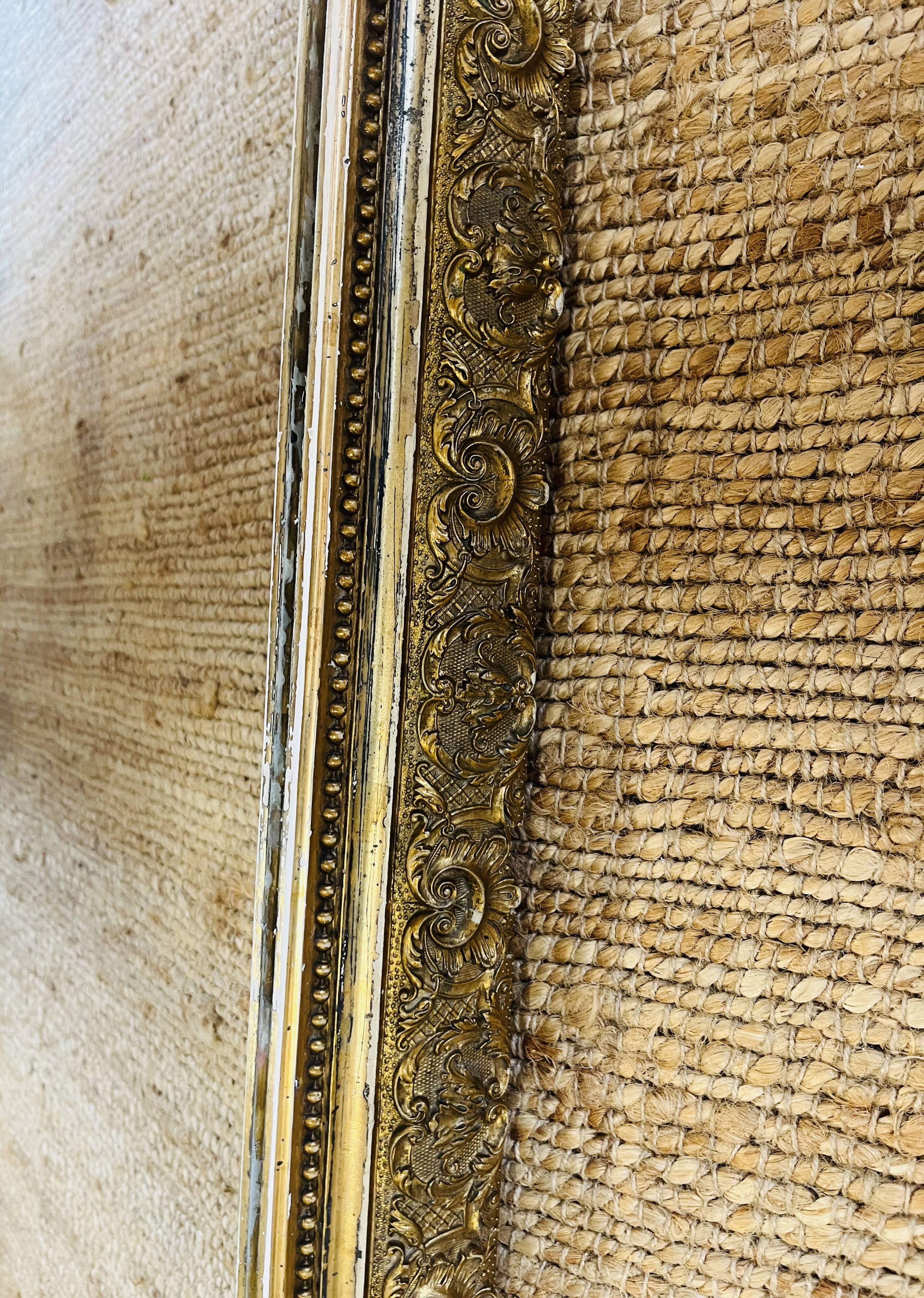 Large antique Louis-Philippe style mirror