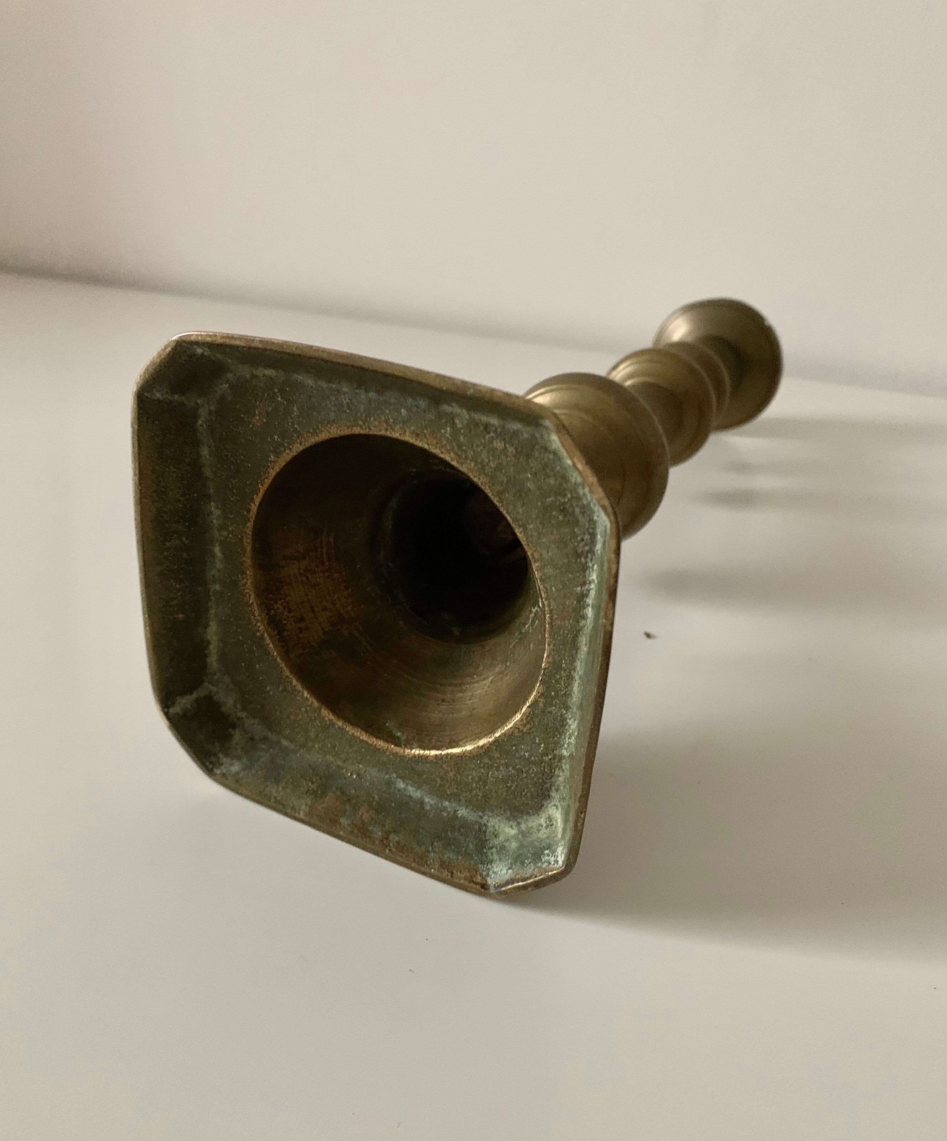Brass candlestick