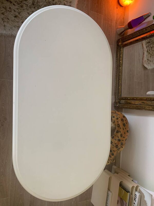 Table basse pied tulipe Gautier vintage