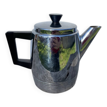 Théière métal inox 1970