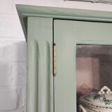 English green glazed sideboard