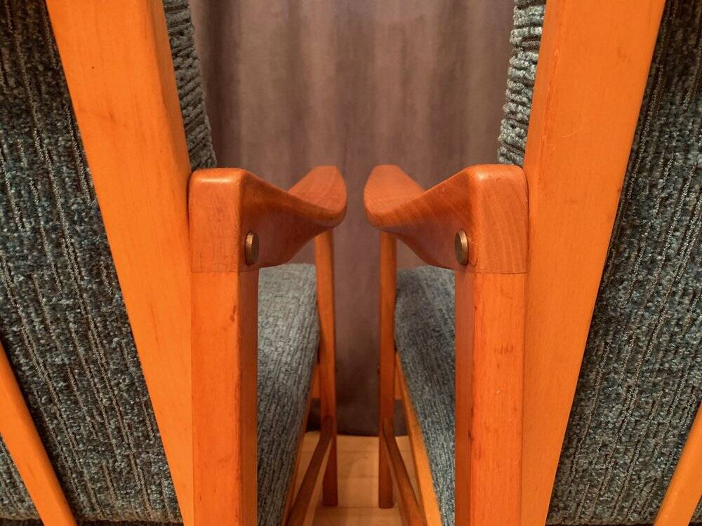 Set of vintage armchairs by Wilhelm Knoll, 1960s